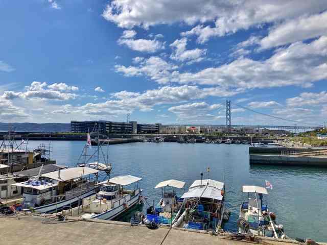 瀬戸内の海鮮が集まる神戸垂水漁港！